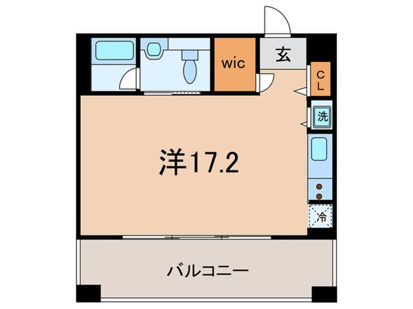 レジデンスシャルマン月島の物件間取画像